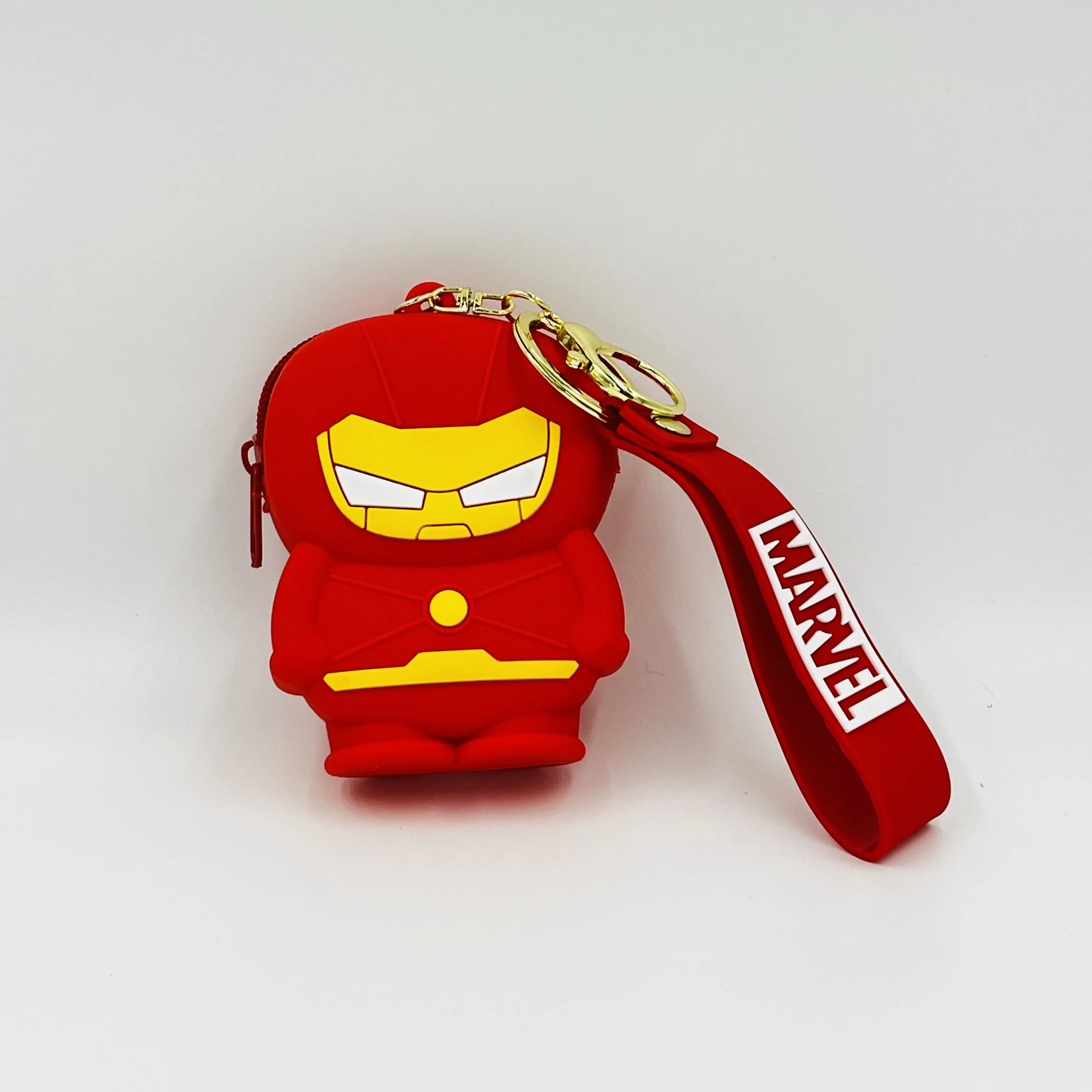 Silicon Zipper Pouch With Keychain - (MG-108)