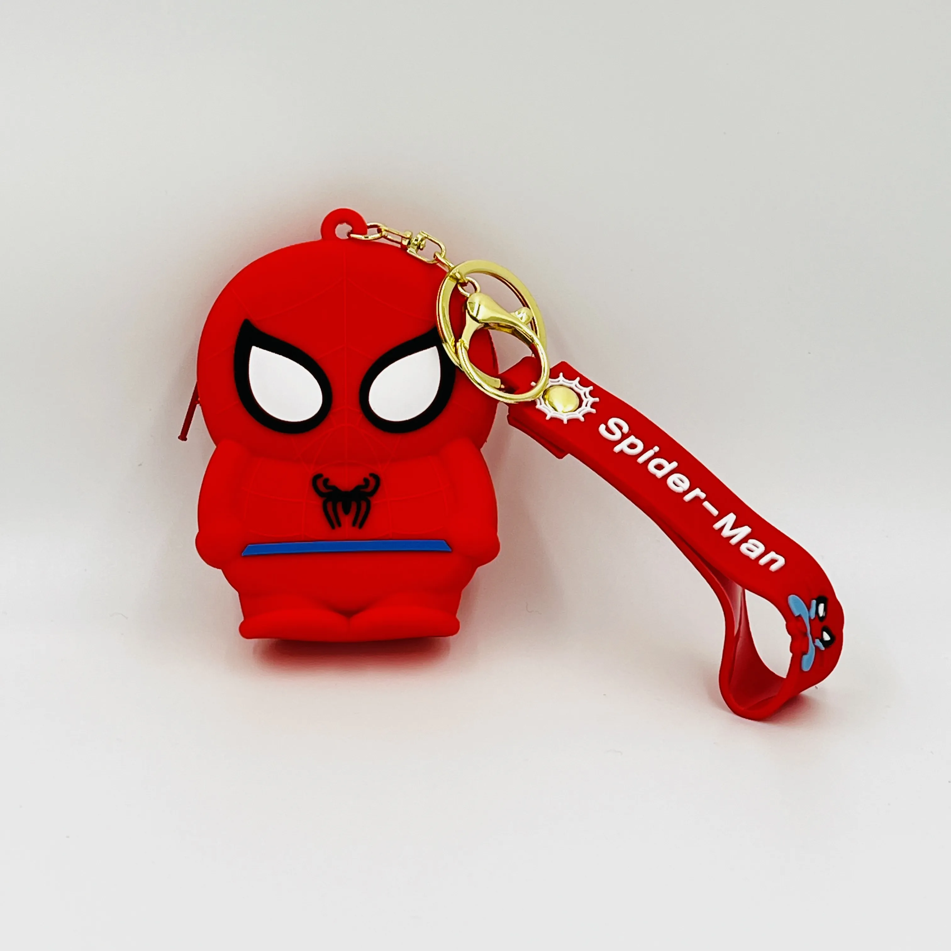 Silicon Zipper Pouch With Keychain - (MG-111)