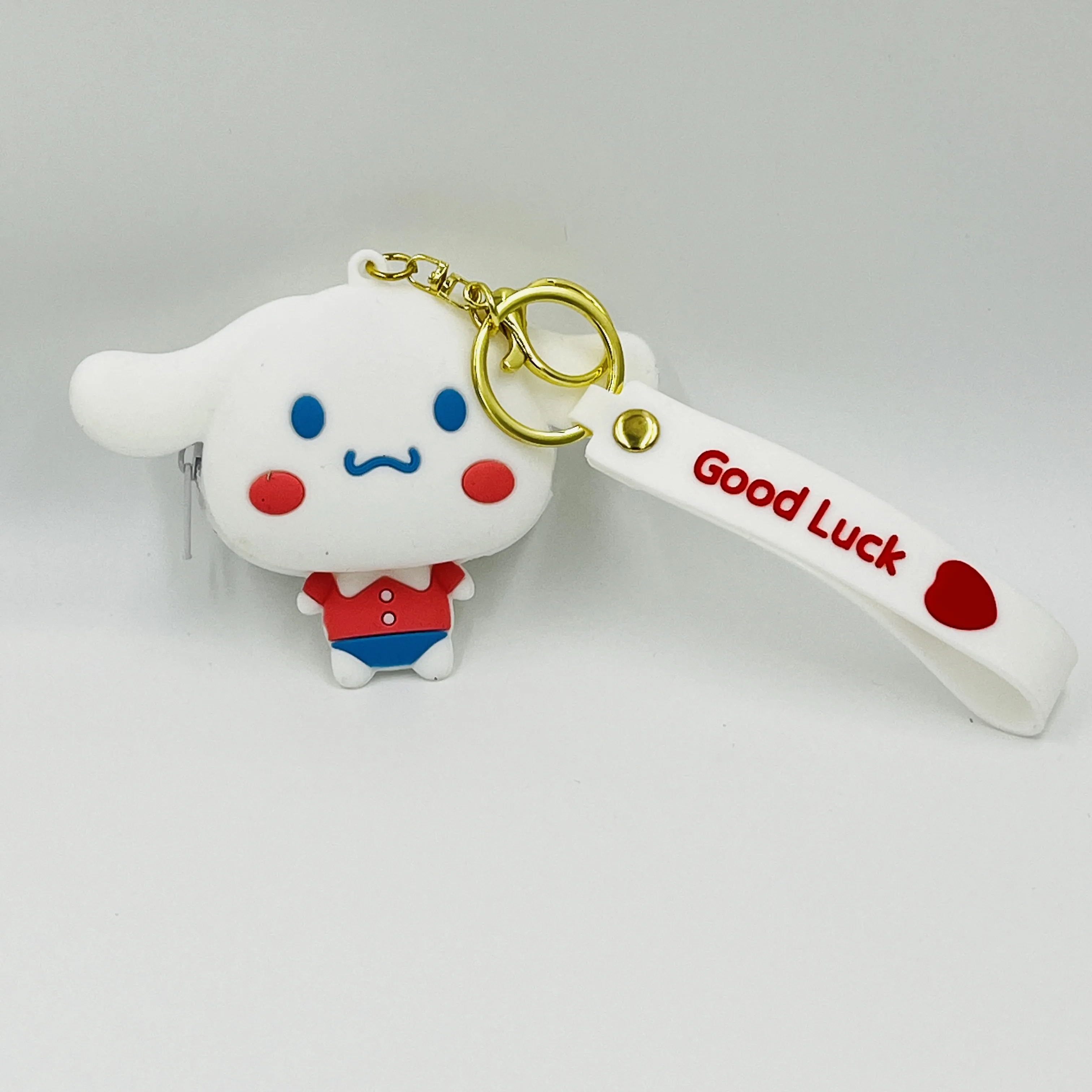 Silicon Zipper Pouch With Keychain - (MG-113)