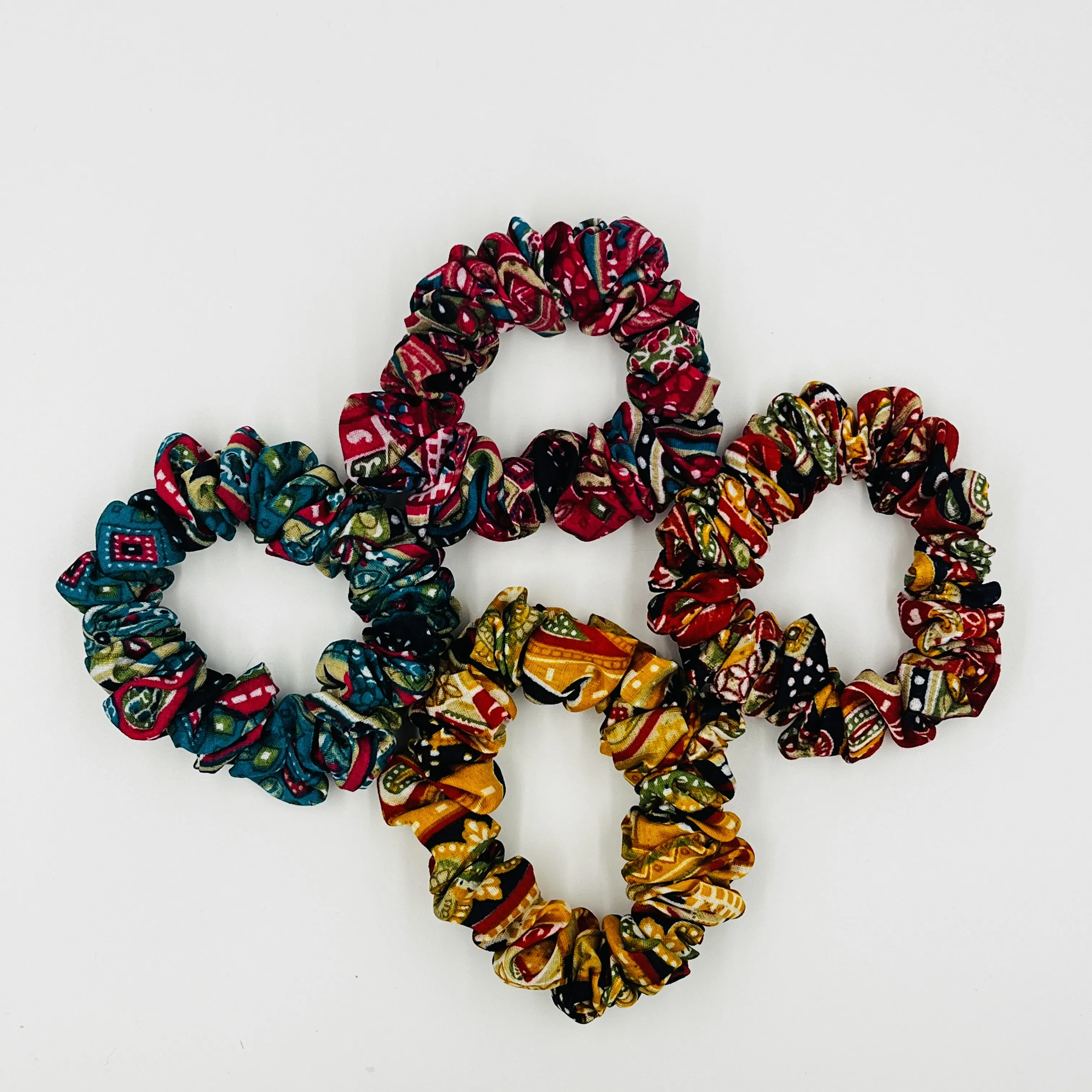 Printed Scrunchies - (MG-215)