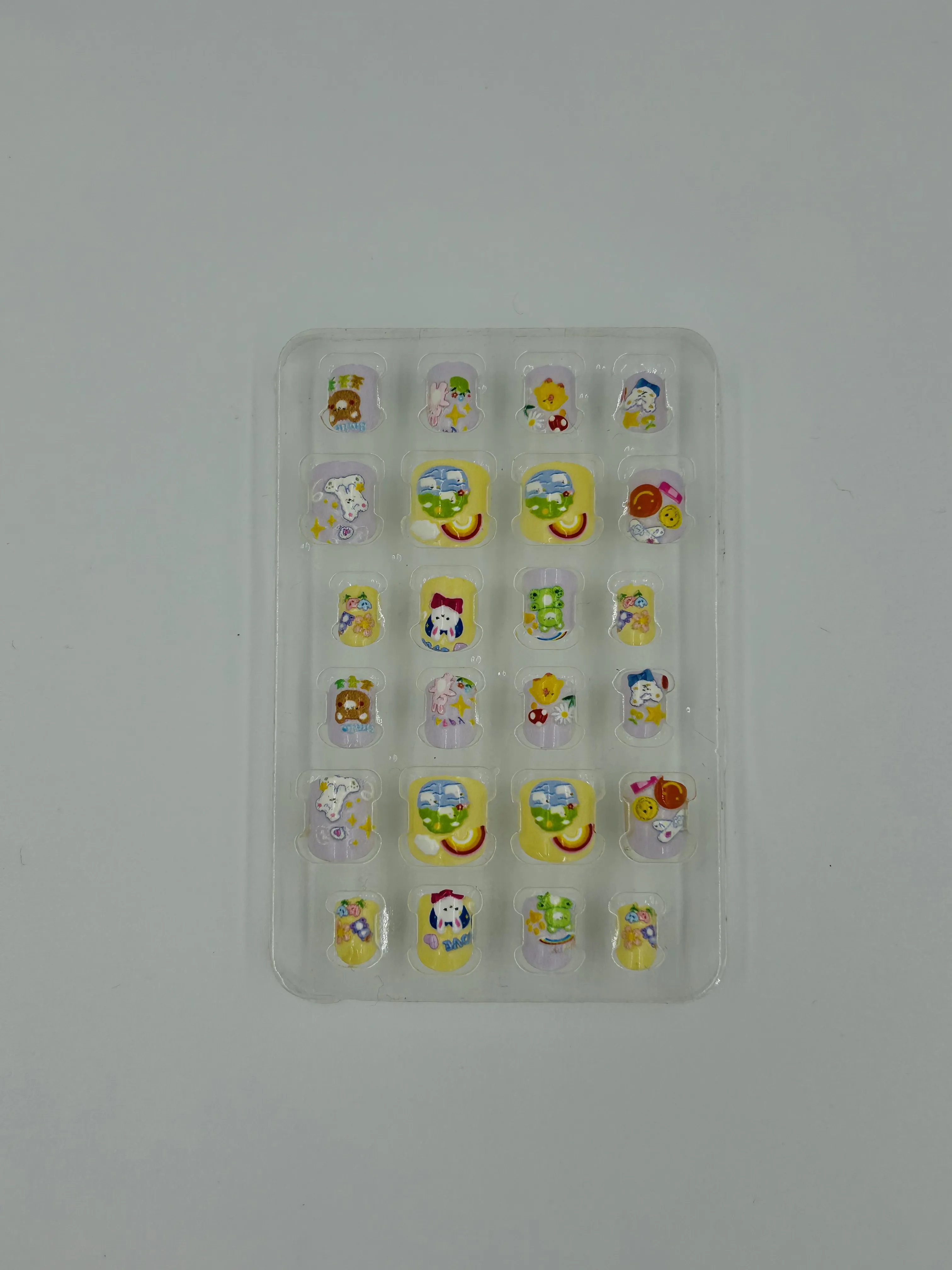 KIDS ACRYLIC STICK ON NAILS - (MG-602)