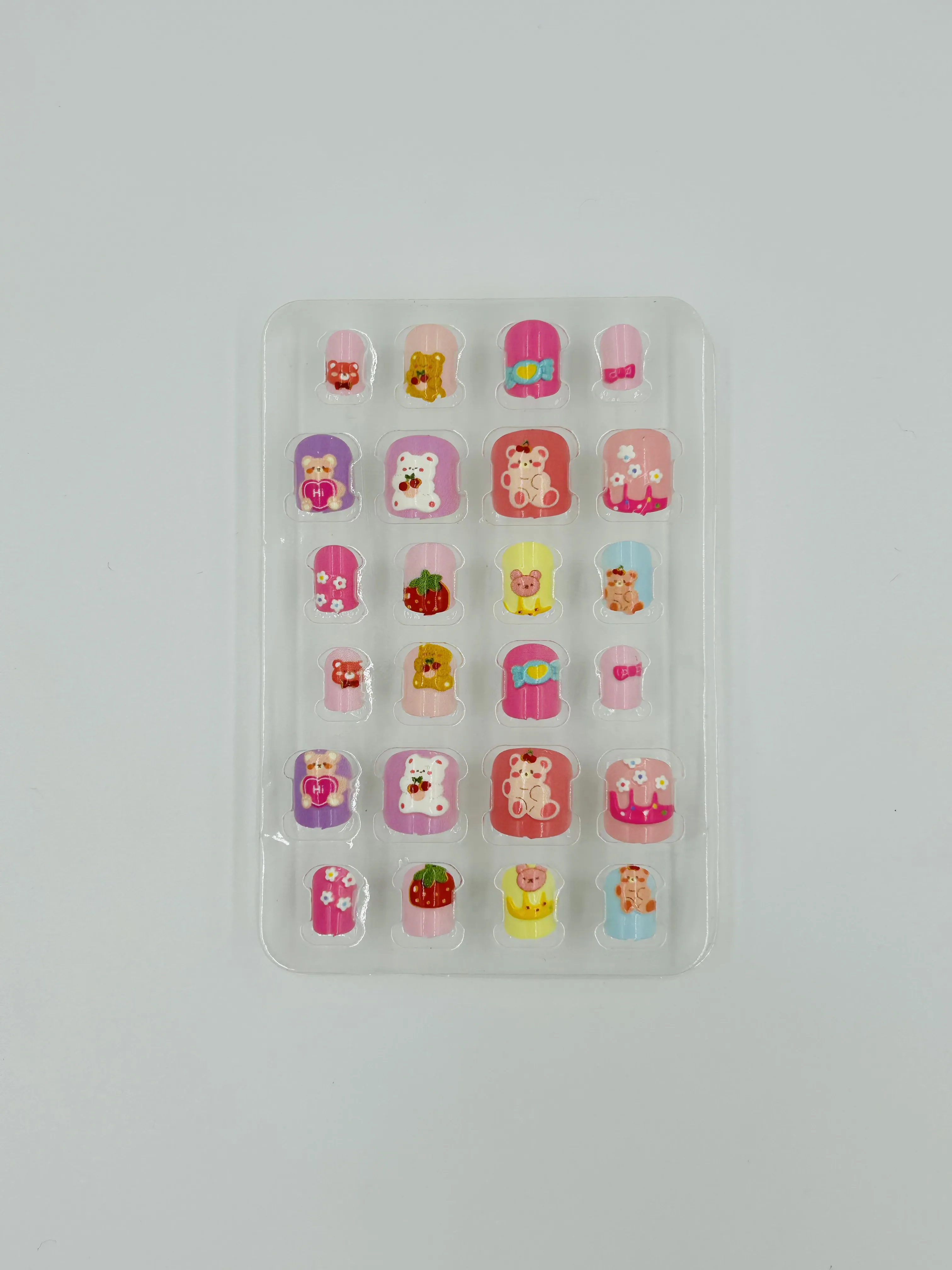 KIDS ACRYLIC STICK ON NAILS - (MG-603)