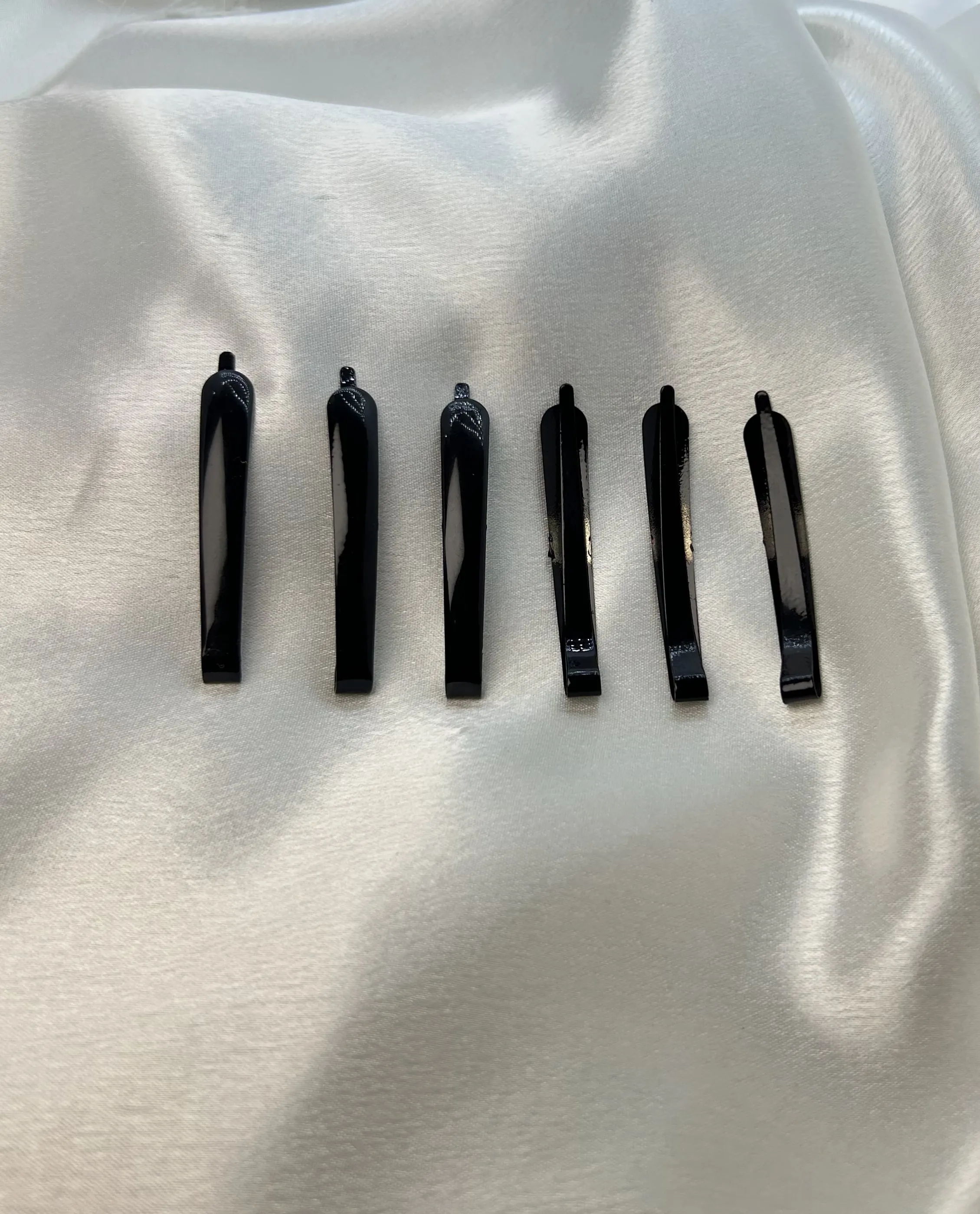Black Flat Clip Pins - (MG-8011)